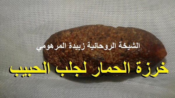 خرزة الحمار لجلب&nbsp;الحبيب